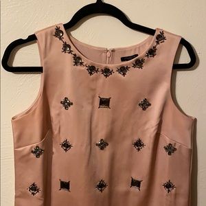 Ann Taylor Dusty Pink Knee Length Dress